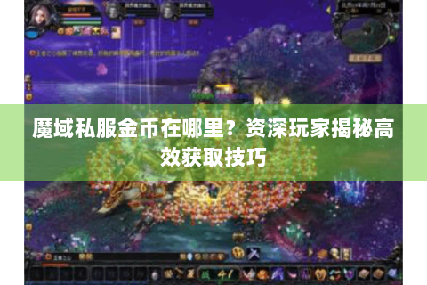 魔域私服金币在哪里？资深玩家揭秘高效获取技巧