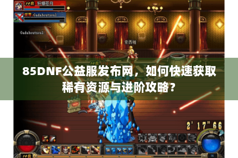 85DNF公益服发布网，如何快速获取稀有资源与进阶攻略？