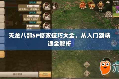 天龙八部SF修改技巧大全，从入门到精通全解析