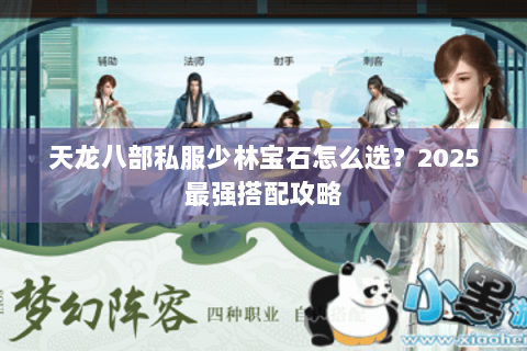 天龙八部私服少林宝石怎么选？2025最强搭配攻略