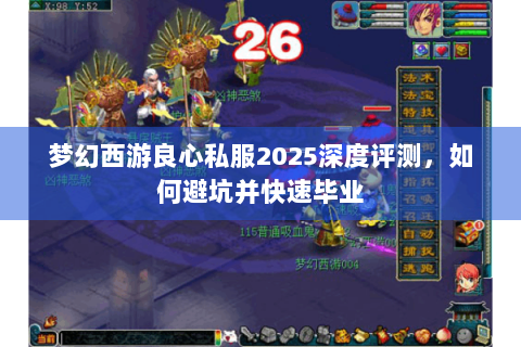 梦幻西游良心私服2025深度评测，如何避坑并快速毕业