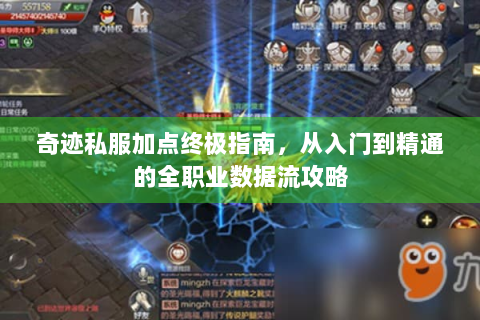 奇迹私服加点终极指南，从入门到精通的全职业数据流攻略