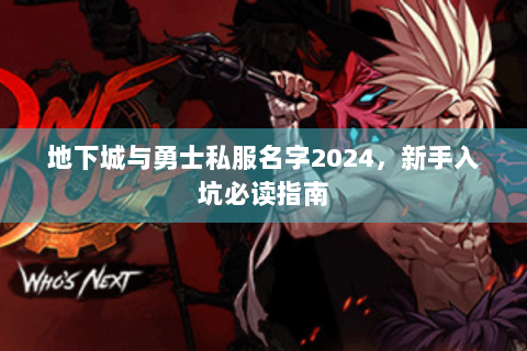 地下城与勇士私服名字2024，新手入坑必读指南