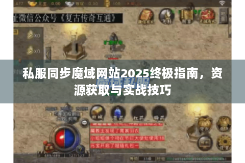 私服同步魔域网站2025终极指南，资源获取与实战技巧