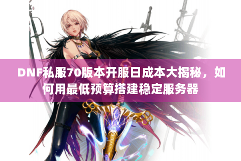 DNF私服70版本开服日成本大揭秘，如何用最低预算搭建稳定服务器
