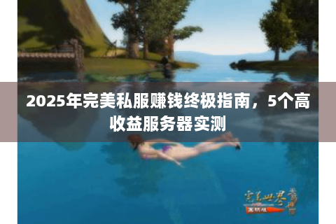 2025年完美私服赚钱终极指南，5个高收益服务器实测