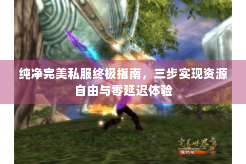 纯净完美私服终极指南，三步实现资源自由与零延迟体验