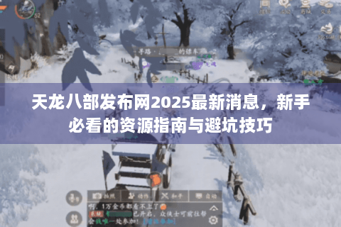 天龙八部发布网2025最新消息，新手必看的资源指南与避坑技巧