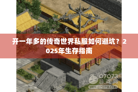 开一年多的传奇世界私服如何避坑？2025年生存指南