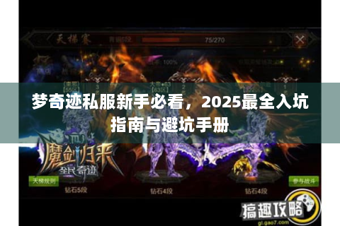 梦奇迹私服新手必看，2025最全入坑指南与避坑手册