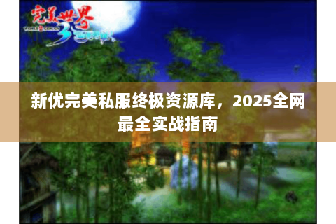 新优完美私服终极资源库，2025全网最全实战指南