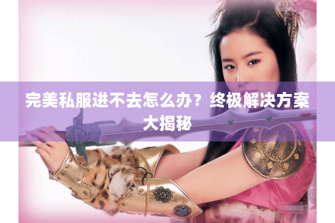 完美私服进不去怎么办？终极解决方案大揭秘