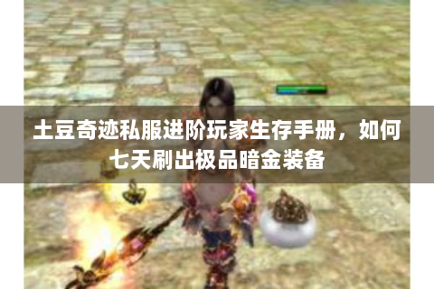 土豆奇迹私服进阶玩家生存手册，如何七天刷出极品暗金装备