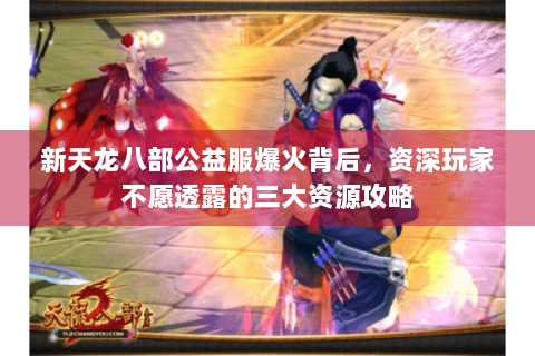 新天龙八部公益服爆火背后，资深玩家不愿透露的三大资源攻略