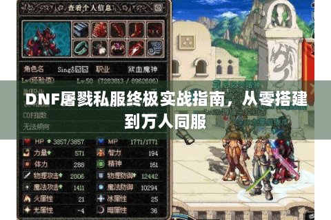 DNF屠戮私服终极实战指南，从零搭建到万人同服