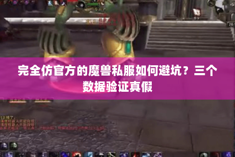 完全仿官方的魔兽私服如何避坑？三个数据验证真假