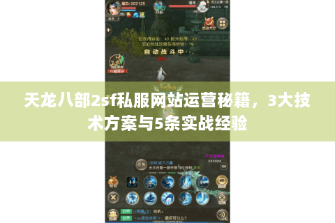 天龙八部2sf私服网站运营秘籍，3大技术方案与5条实战经验