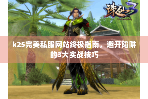 k25完美私服网站终极指南，避开陷阱的3大实战技巧