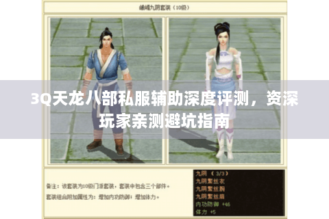 3Q天龙八部私服辅助深度评测，资深玩家亲测避坑指南