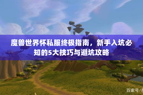 魔兽世界怀私服终极指南，新手入坑必知的5大技巧与避坑攻略