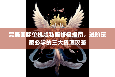 完美国际单机版私服终极指南，进阶玩家必学的三大资源攻略
