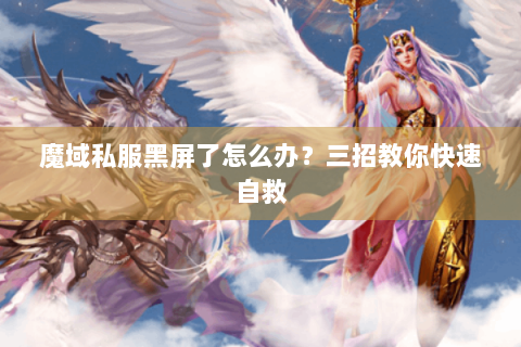 魔域私服黑屏了怎么办？三招教你快速自救