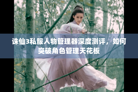 诛仙3私服人物管理器深度测评，如何突破角色管理天花板