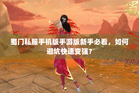 蜀门私服手机版手游版新手必看，如何避坑快速变强？