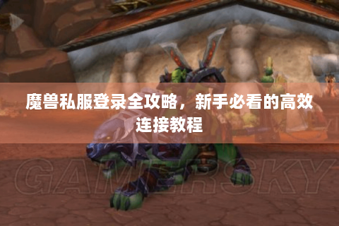 魔兽私服登录全攻略，新手必看的高效连接教程