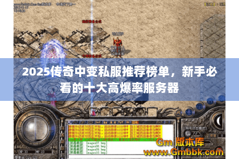 2025传奇中变私服推荐榜单，新手必看的十大高爆率服务器