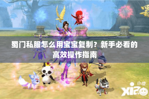 蜀门私服怎么用宝宝复制？新手必看的高效操作指南