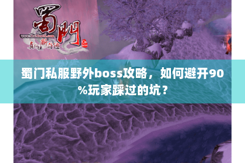 蜀门私服野外boss攻略，如何避开90%玩家踩过的坑？