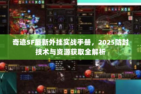 奇迹SF最新外挂实战手册，2025防封技术与资源获取全解析