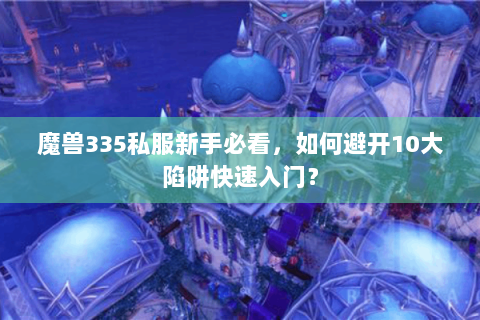 魔兽335私服新手必看，如何避开10大陷阱快速入门？