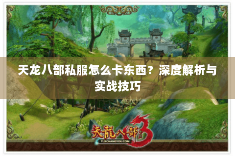 天龙八部私服怎么卡东西？深度解析与实战技巧