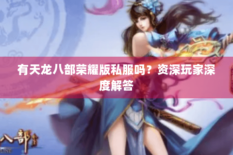 有天龙八部荣耀版私服吗？资深玩家深度解答