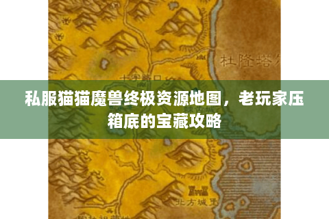 私服猫猫魔兽终极资源地图，老玩家压箱底的宝藏攻略