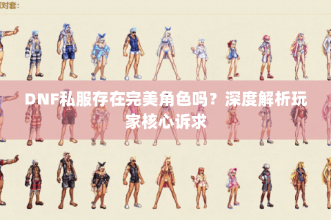 DNF私服存在完美角色吗？深度解析玩家核心诉求