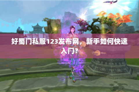 好蜀门私服123发布网，新手如何快速入门？