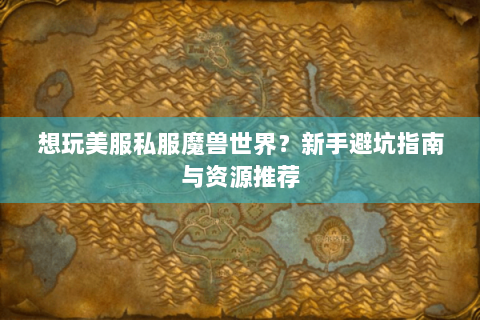 想玩美服私服魔兽世界？新手避坑指南与资源推荐