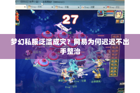 梦幻私服泛滥成灾？网易为何迟迟不出手整治