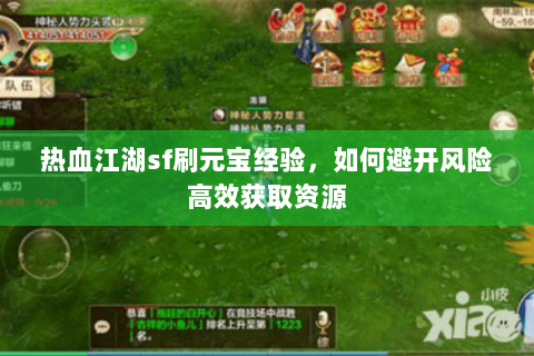 热血江湖sf刷元宝经验，如何避开风险高效获取资源