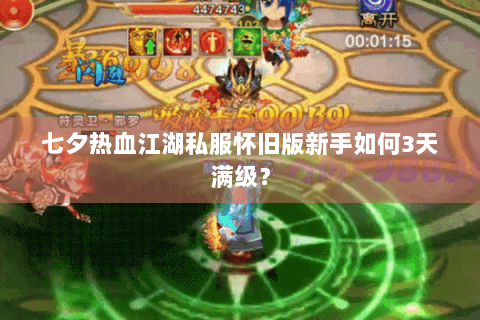 七夕热血江湖私服怀旧版新手如何3天满级？