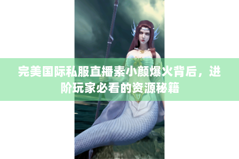 完美国际私服直播素小颜爆火背后，进阶玩家必看的资源秘籍