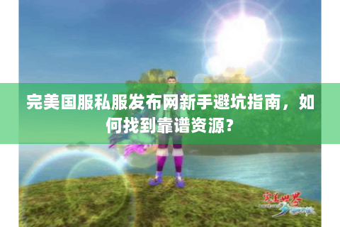 完美国服私服发布网新手避坑指南，如何找到靠谱资源？