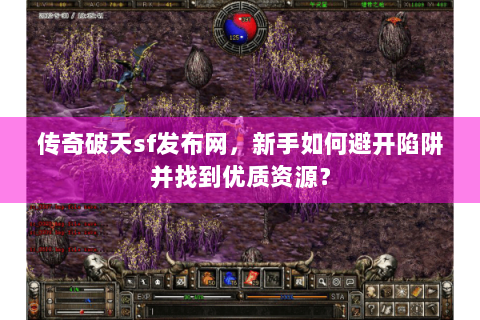 传奇破天sf发布网，新手如何避开陷阱并找到优质资源？