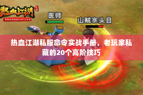 热血江湖私服命令实战手册，老玩家私藏的20个高阶技巧