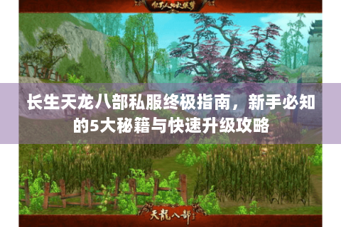 长生天龙八部私服终极指南，新手必知的5大秘籍与快速升级攻略