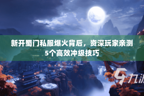 新开蜀门私服爆火背后，资深玩家亲测5个高效冲级技巧