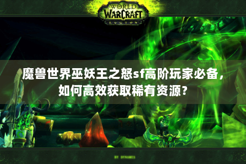 魔兽世界巫妖王之怒sf高阶玩家必备，如何高效获取稀有资源？
